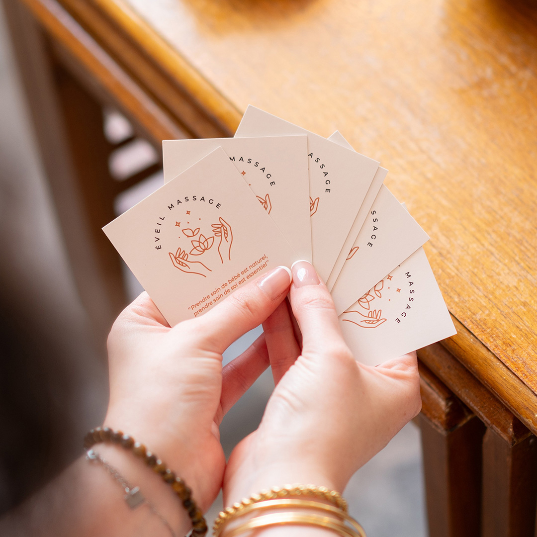 Eveil-Massage-image-de-marque-cartes-de-visite